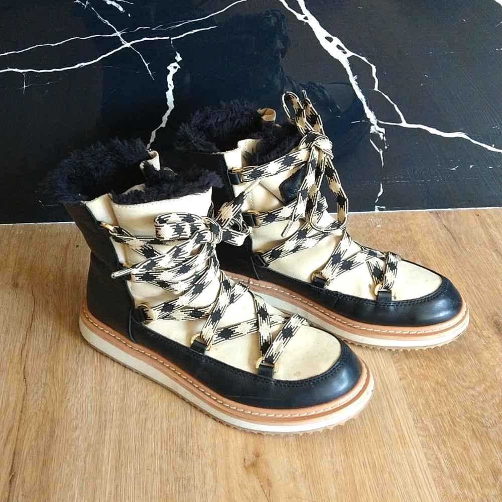 Kate Spade Fur Lined Winter Boots